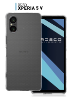 Чехол ROSCO на Sony Xperia 5 V (арт.5(V)-TPU-TRANSPARENT )