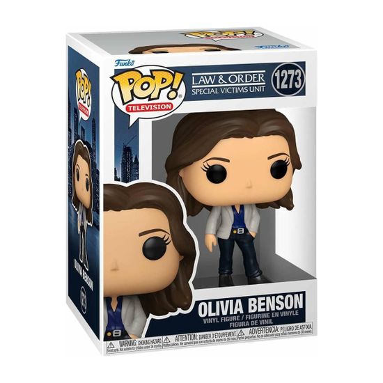 Фигурка Funko POP! TV Law & Order SVU Olivia Benson (1273) 61406 — упаковка