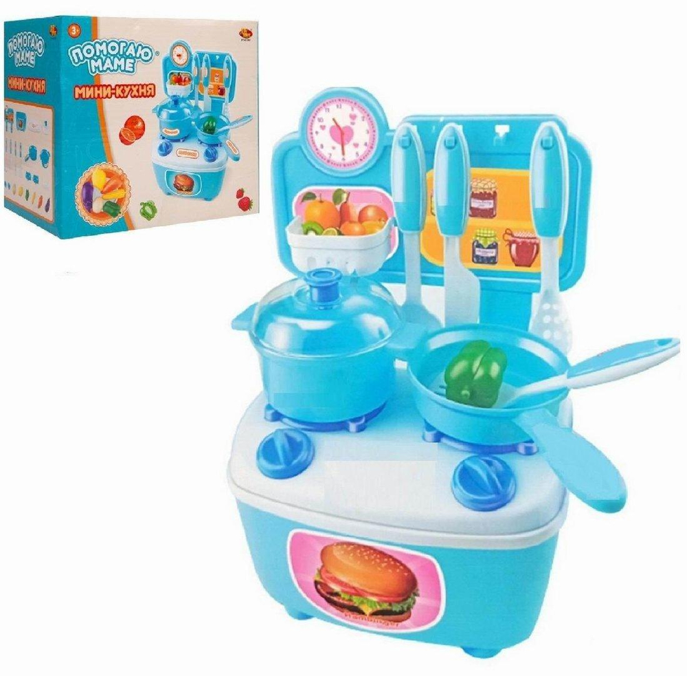 Игровой набор продуктов "Кухня-мини" с аксессуарами, PT-01267