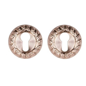 Накладка цилиндровая ALEMAR ET 65 BRUSHED BRASS 22K мат.золото 22К