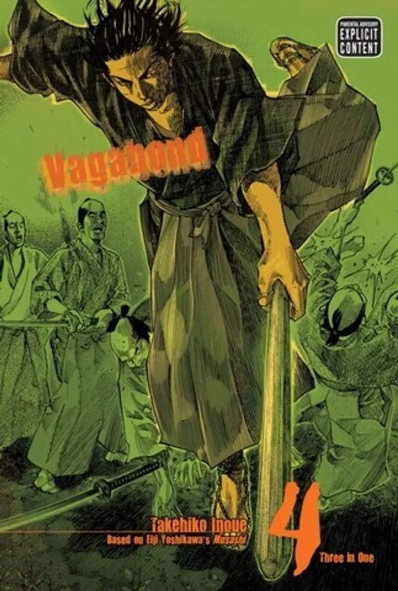 Манга Vagabond Vol. 4 (На Английском Языке)