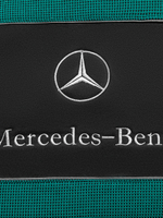 Чехлы Mercedes Actros с 2023 года (Китаец) (полиэфир, черный, зеленая вставка)