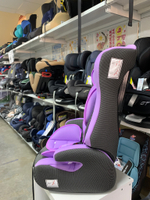 Автокресло 513 RF (Teddy Bear) ПК (38. LILAC+BLACK DOT)