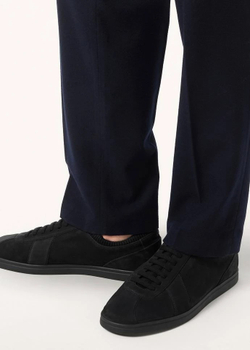 Черные кроссовки Loro Piana Soho 2.0 Walk