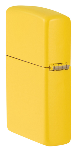 Зажигалка Zippo Classic с покрытием Sunflower, латунь/сталь, желтая, глянцевая, 38x13x57 мм