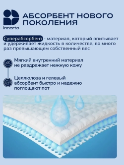 Вкладыши прокладки от пота для подмышек
