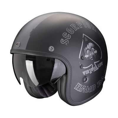 Scorpion Belfast Evo helmet matt black/silver