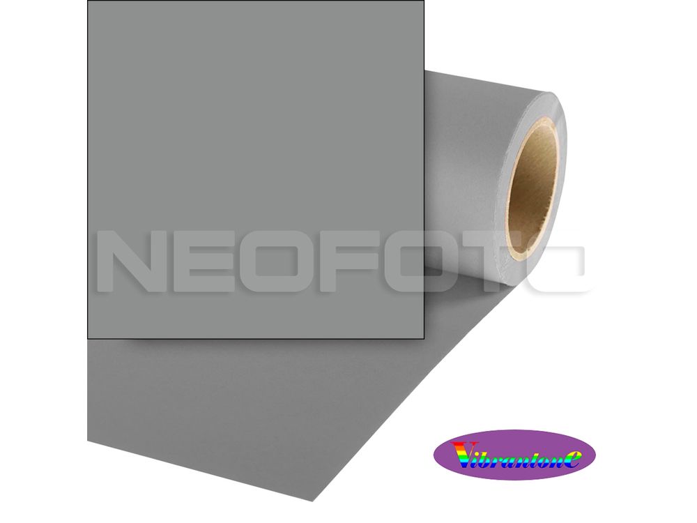 Фон бумажный Vibrantone VBRT1106 Strong Grey 1.35x6м темно-серый