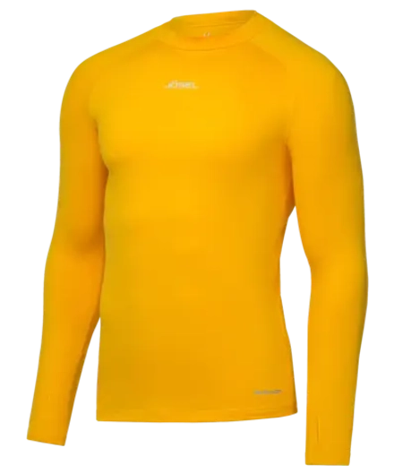 Джемпер компрессионный утепленный CAMP PerFormDRY Baselayer Top Warm, желтый