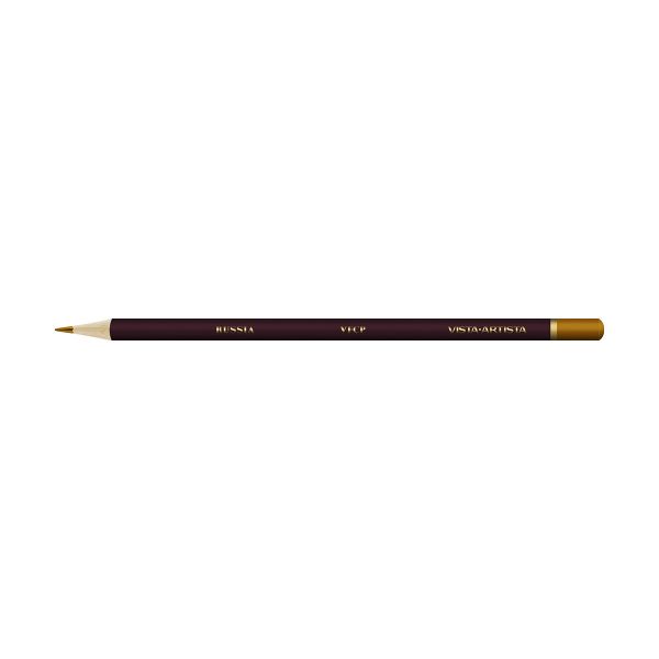 Карандаш цветной заточенный, 6 шт, 707 Сиена жженая (Burnt Sienna), Vista-Artista VFCP