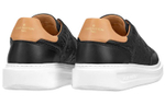 LOUIS VUITTON Beverly Hills Sneakers "Black Monogram With Caramel Top"
