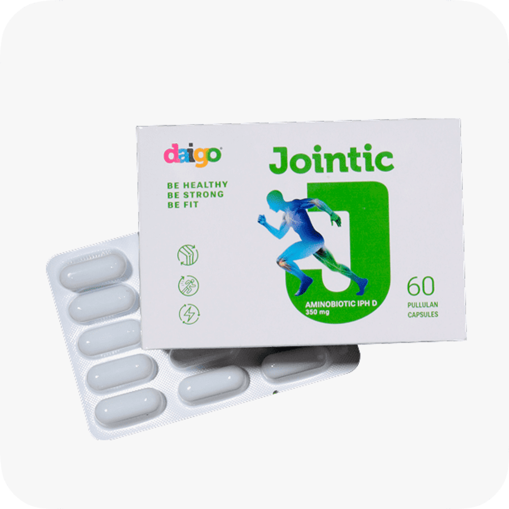 Daigo Jointic | Комплекс с пептидом хлореллы для суставов, 60 капсул