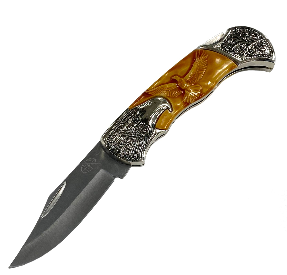 Нож складной KS8000E, сталь 40Х13, Pirat