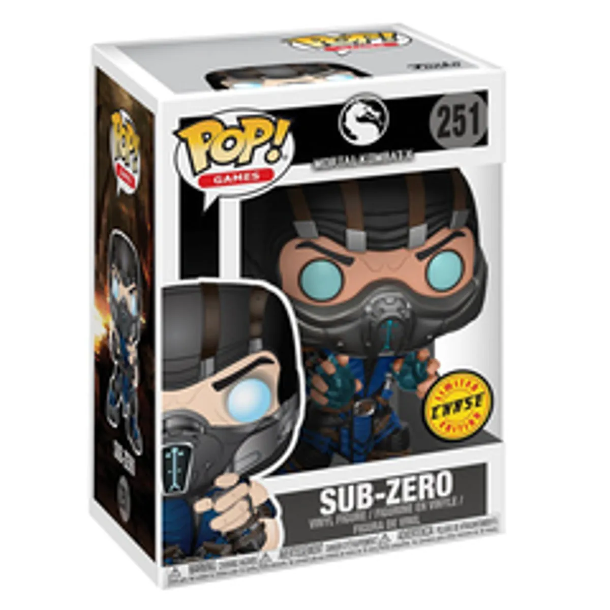 Funko POP! Mortal Kombat: Sub-Zero (Chase Exc) (251)
