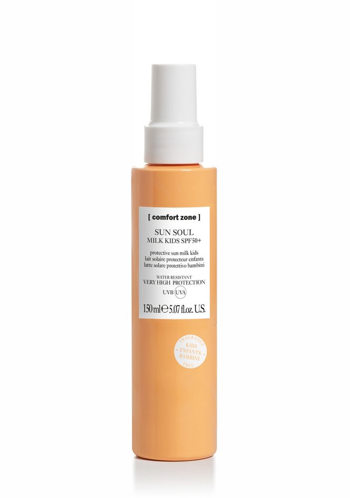 COMFORT ZONE Детское солнцезащитное молочко-спрей для лица и тела SPF 50+ Sun Soul