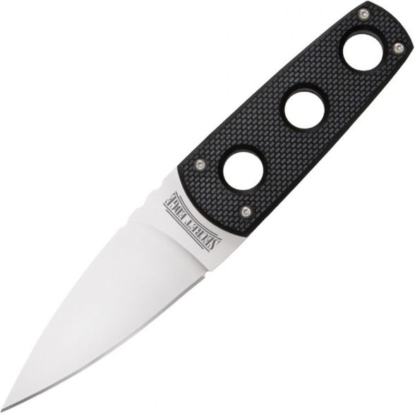 Цена наНож с фиксированным клинком Cold Steel Secret Edge, сталь AUS-8A, рукоять G10, черный
