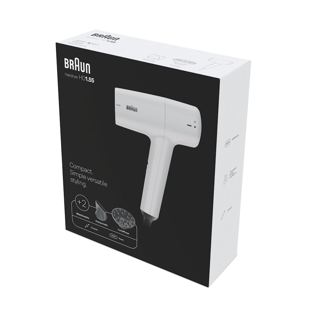Фен для волос Braun Hairdryer BRHD155E