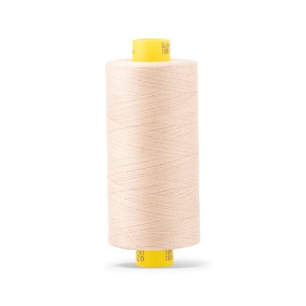 Нитка Gutermann Mara 120 (1000 метров), 1 кат., универсальная | 186 крем-брюле