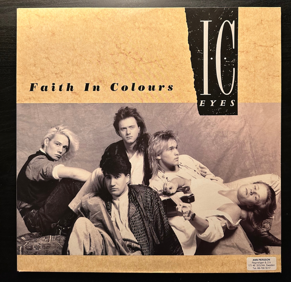 I.C. Eyes - Faith In Colours (Голландия 1988г.)