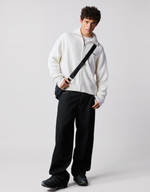 Мужской вязаный кардиган boxy fit на молнии - BERSHKA