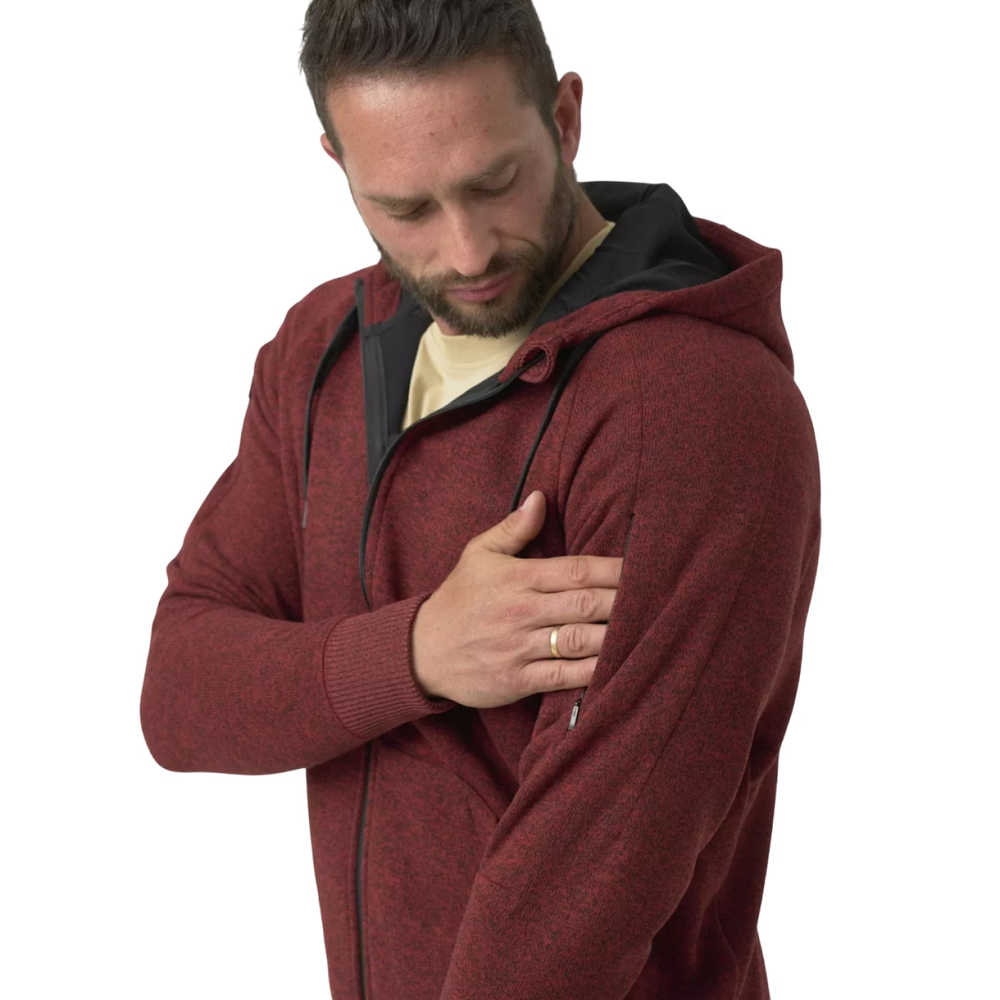 Толстовка Helikon-Tex Covert Tactical Hoodie FullZip Melange Blue