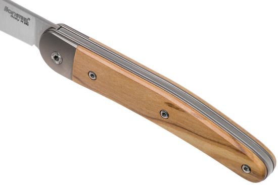 Складной нож Lion Steel "Jack" L/JK1 UL c клинком из стали Böhler M390 Microclean®, рукоять дерево (Олива)