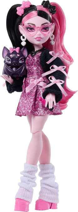 Кукла Monster high Дракудлаура Бзовая 2025