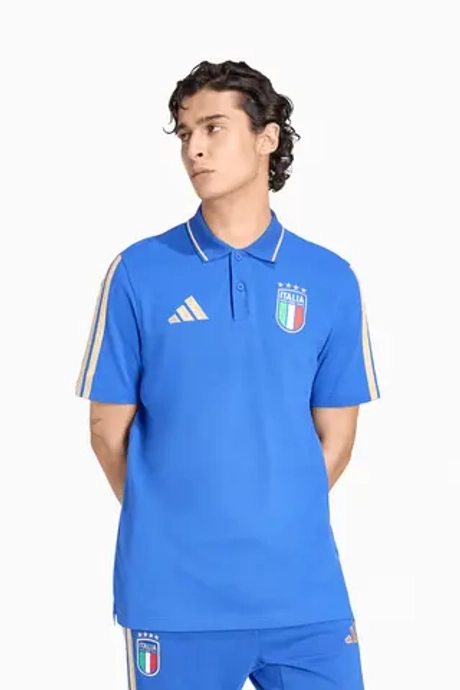 Футболка adidas Италия 2026 DNA Polo - синий