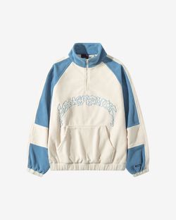 Толстовка Turbo fleece бежевый/синий