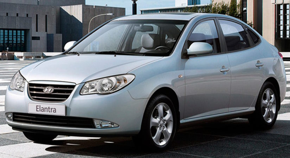 Порог Hyundai Elantra HD 2006-2010 (1мм)