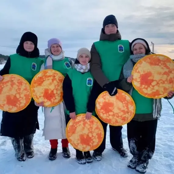 Поймай блины
