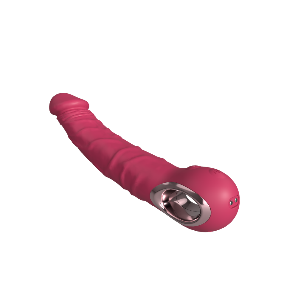 Силиконовый вибратор розовый SW3020Pink