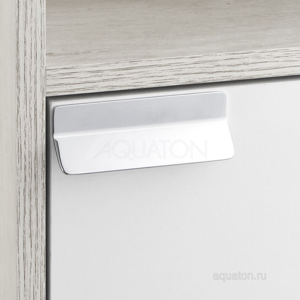Шкаф подвесной AQUATON Флай одностворчатый, правая, дуб крафт (1A237903FAX1R)