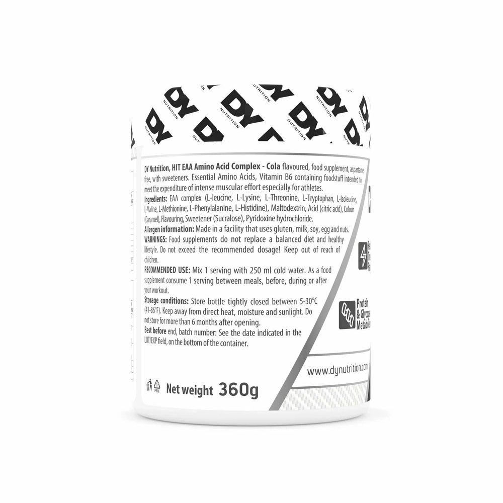 Аминокислота Dorian Yates Nutrition Hit EAA 360 г апельсин