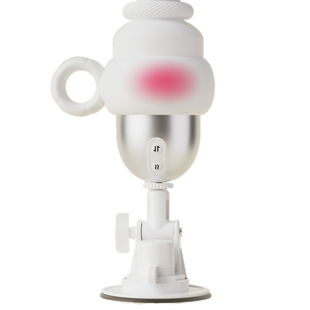 Портативная секс-машина 24,7см с управлением через приложение BeYourLover Release Moji Thrusting Dildo Machine VP757A