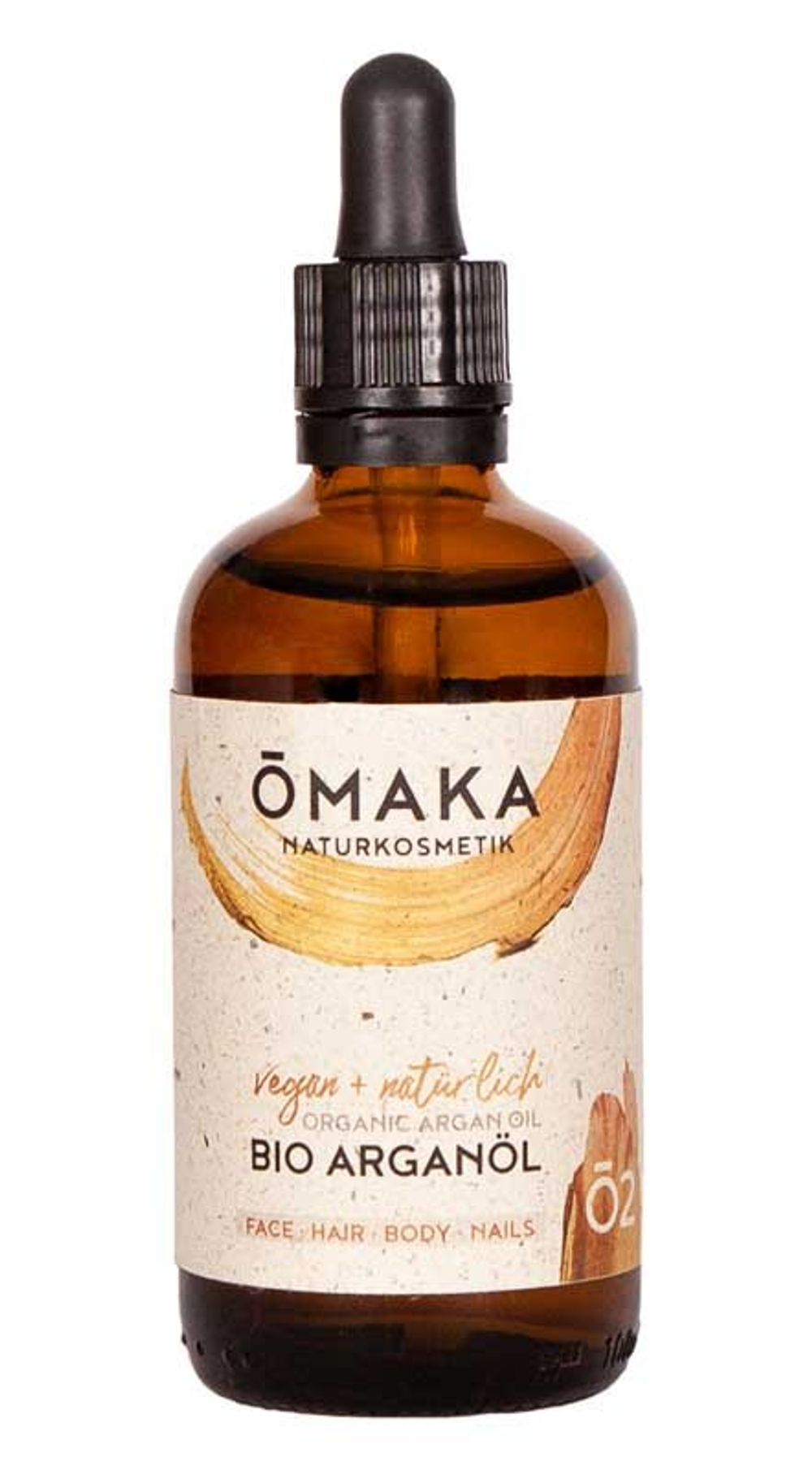 Органическое аргановое масло, холодного отжима OMAKA Naturkosmetik, 100 мл