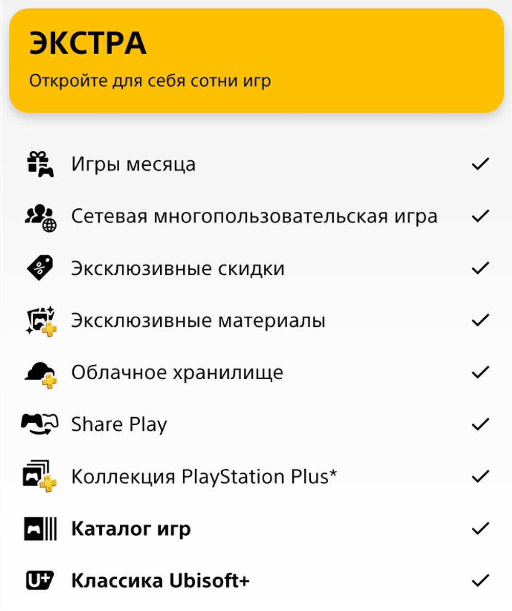 PS Plus EXTRA 12 месяцев