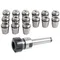 Цанговый патрон Optimum MK2 / M10 / ER25 с комплектом цанг 15 шт., 1-16 мм