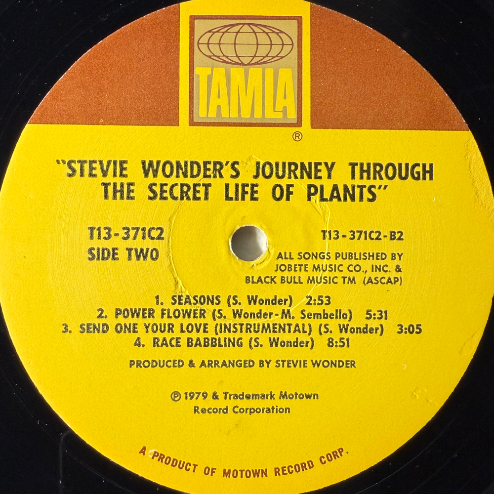 Stevie Wonder ‎– Journey Through The Secret Life Of Plants 2LP (США 1979г.)