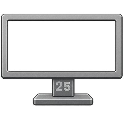 Купить 25 дюймов