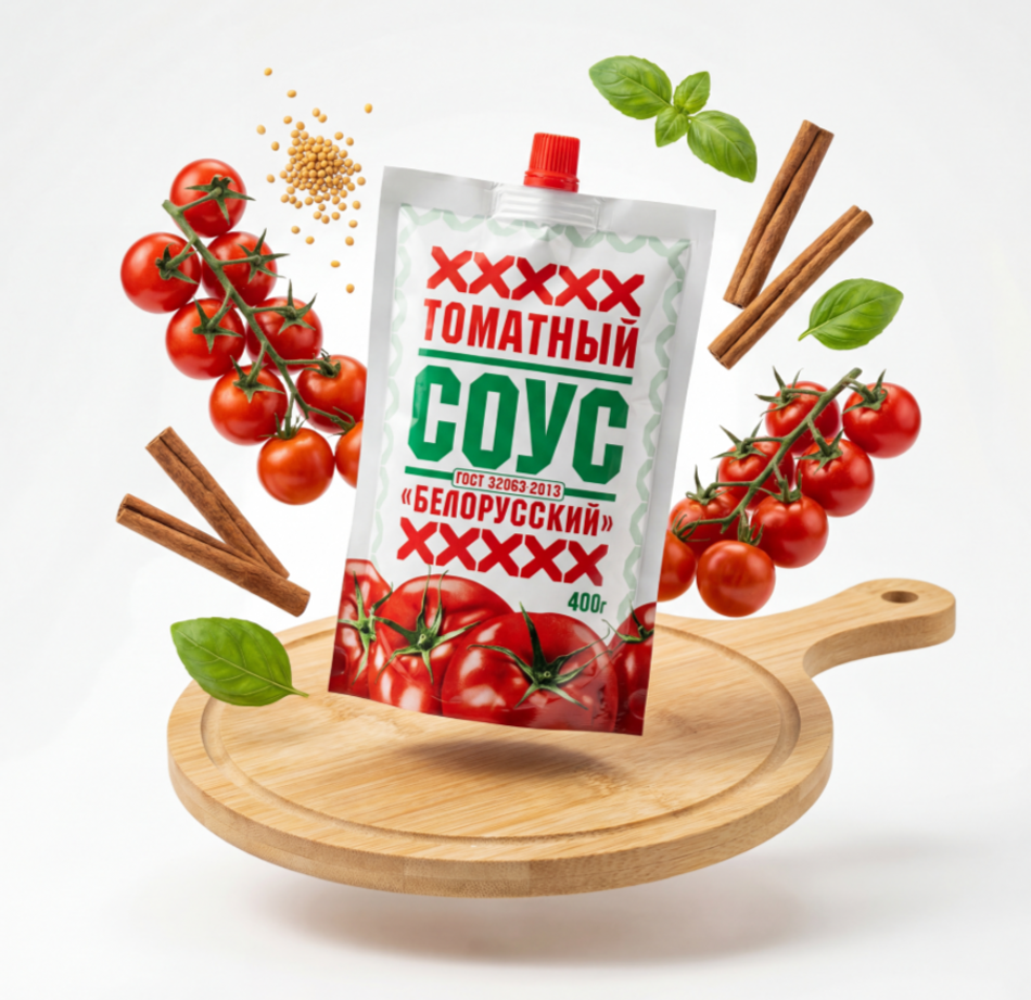 Соус томатный Белорусский 400 гр, Мясной дом Ивановых