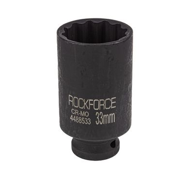 Головка ударная глубокая 33мм (12гр.), 1/2'' RockForce RF-4488533