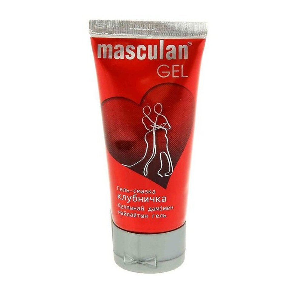 Гель Masculan Клубника , 50 мл (Цвет: прозрачный)