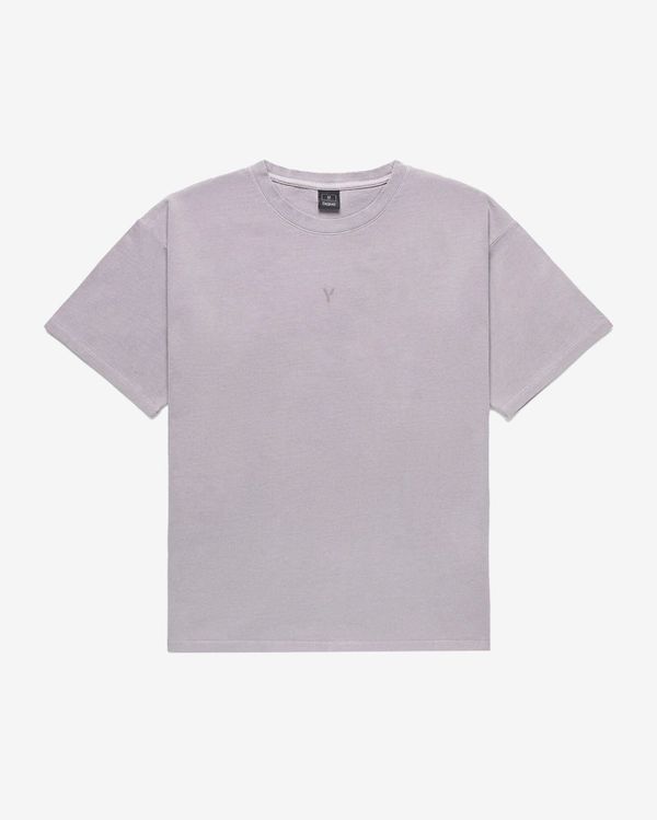 Футболка Garment Dyed сливовая - фото 1