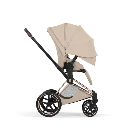 Детская коляска Cybex Priam V Style 2 в 1 Cozy Beige на раме Rosegold