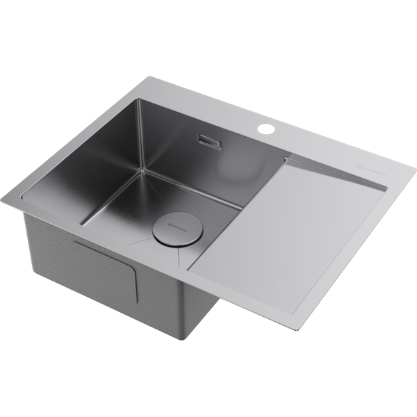 Мойка кухонная Omoikiri Akisame 65-L-IN нержавеющая сталь, нержавеющая сталь