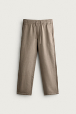 БРЮКИ RELAXED FIT ИЗ РЕЛЬЕФНОЙ ТКАНИ — ZARA · 4676/307