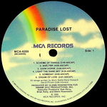 Paradise Lost / Paradise Lost (LP)