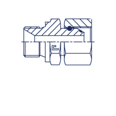 Соединение PFN BSP 1.1/4 - BSP 1.1/4