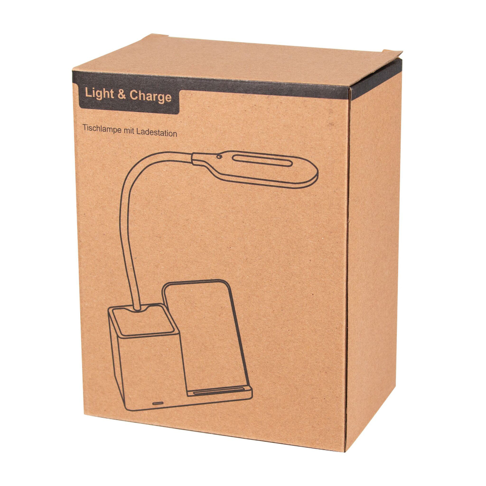 Настольная лампа с зарядной станцией LIGHT & CHARGE